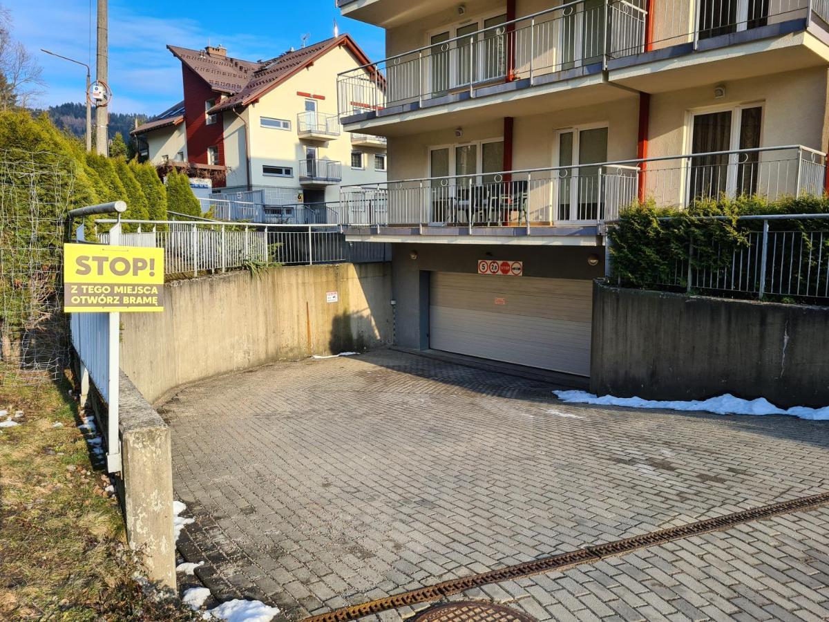 Na Bukowej, Apartament Widokowy Z Duzym Tarasem Wisła Kültér fotó