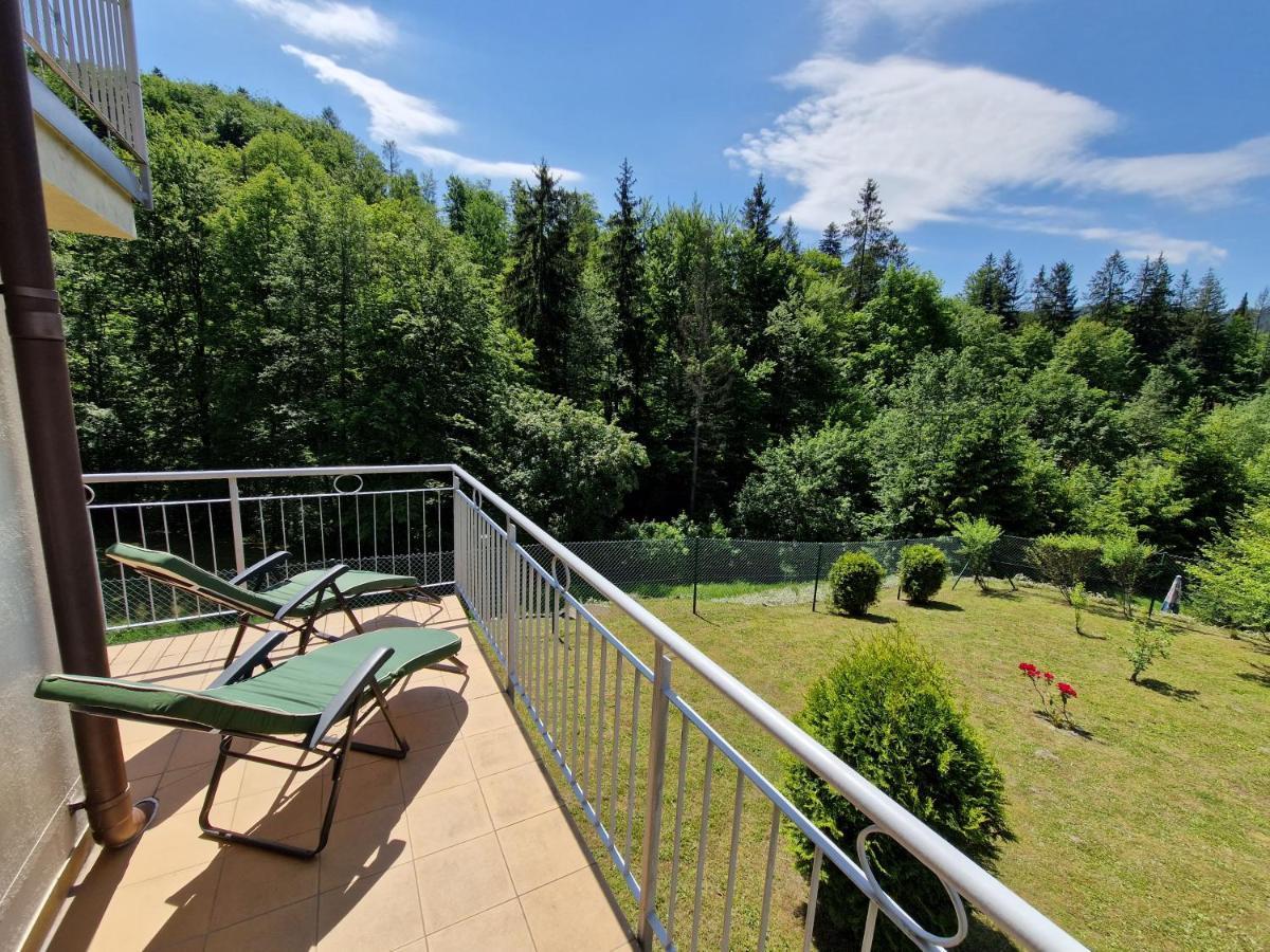 Na Bukowej, Apartament Widokowy Z Duzym Tarasem Wisła Kültér fotó